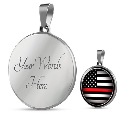 [Exclusive] American Firefighter Necklace