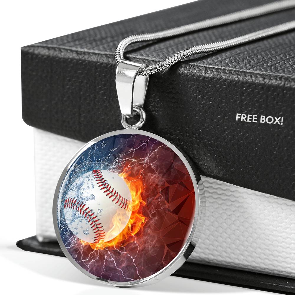 Baseball Necklace