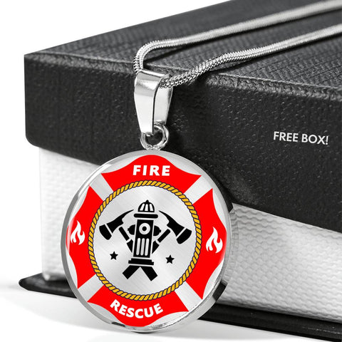 Fire Rescue Necklace