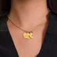 Custom Baby Feet Necklace With Birthstone