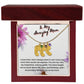 Custom Baby Feet Necklace With Birthstone