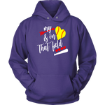 My Heart Is On That Field Hoodie