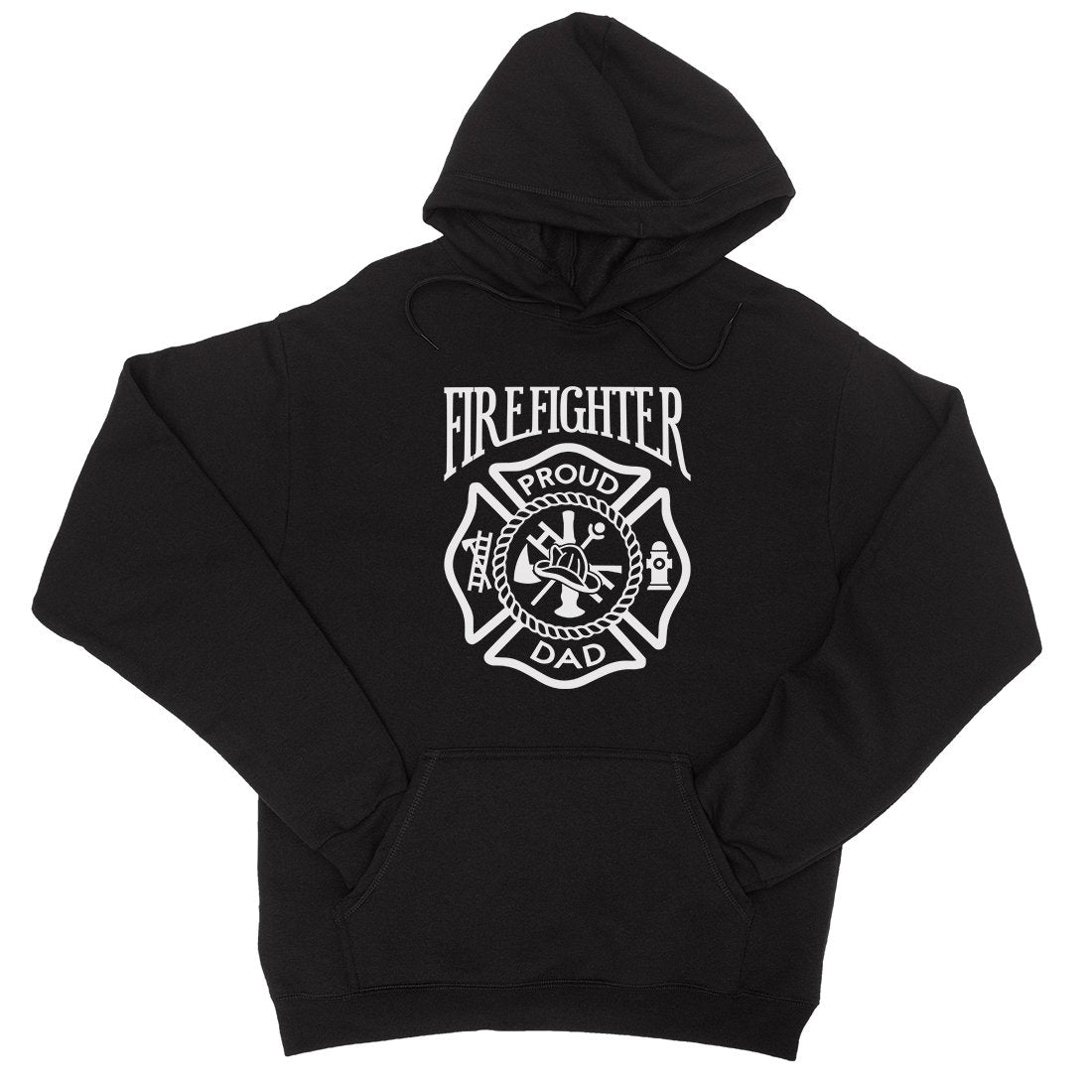Proud Firefighter Dad Hoodie