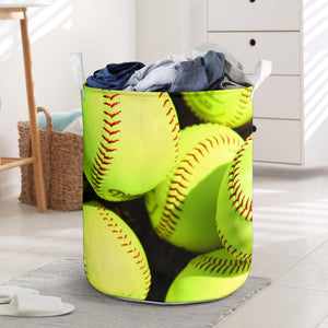 Softball Laundry Basket
