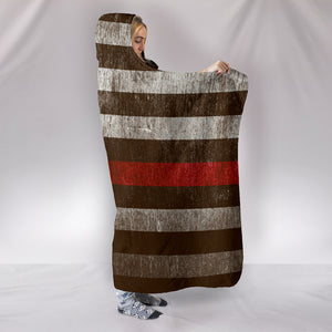 Firefighter Hooded Blanket