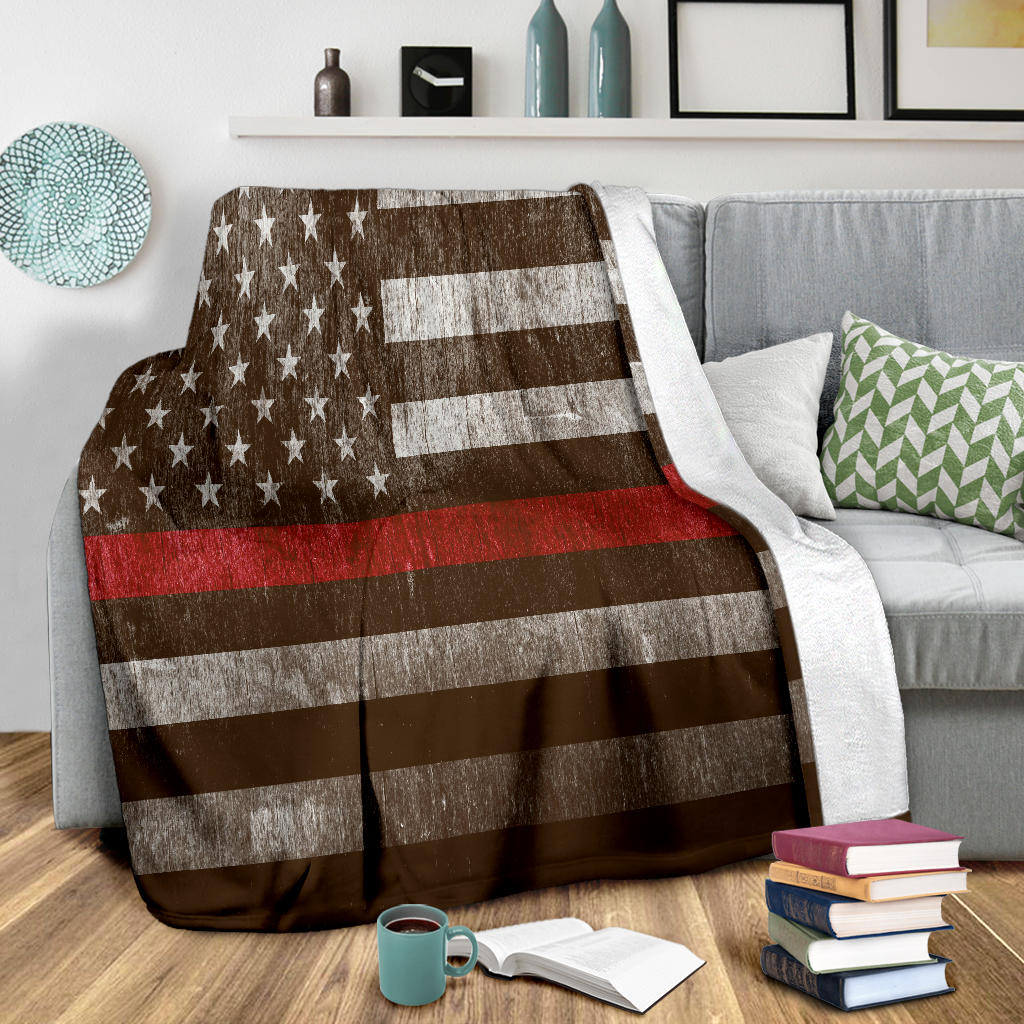 American Firefighter Blanket