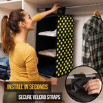 Softball Hanging Shelf Closet Organzier!