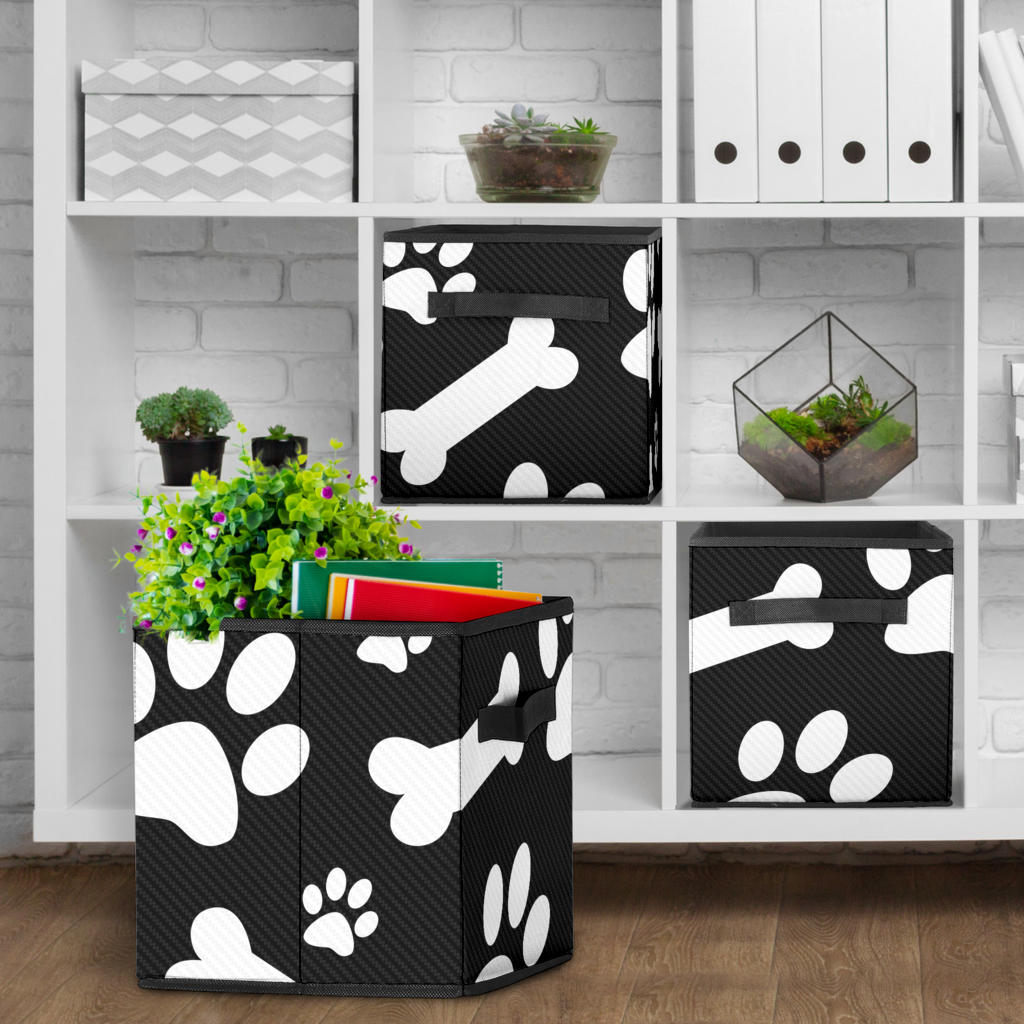 Dog Paw Storage Cubes