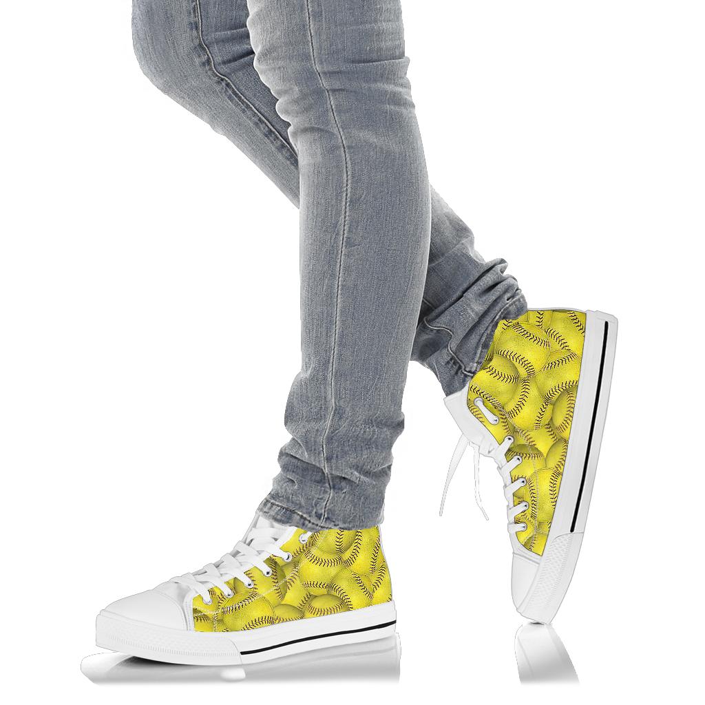 Softball Lovers High Tops