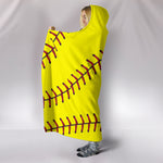Softball/Baseball Hooded Blanket