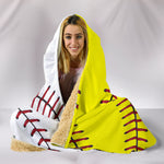 Softball/Baseball Hooded Blanket