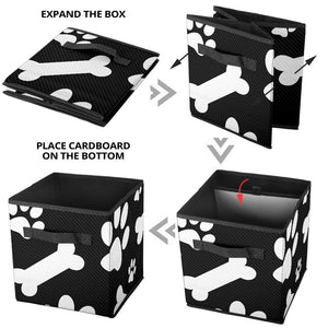 Dog Paw Storage Cubes