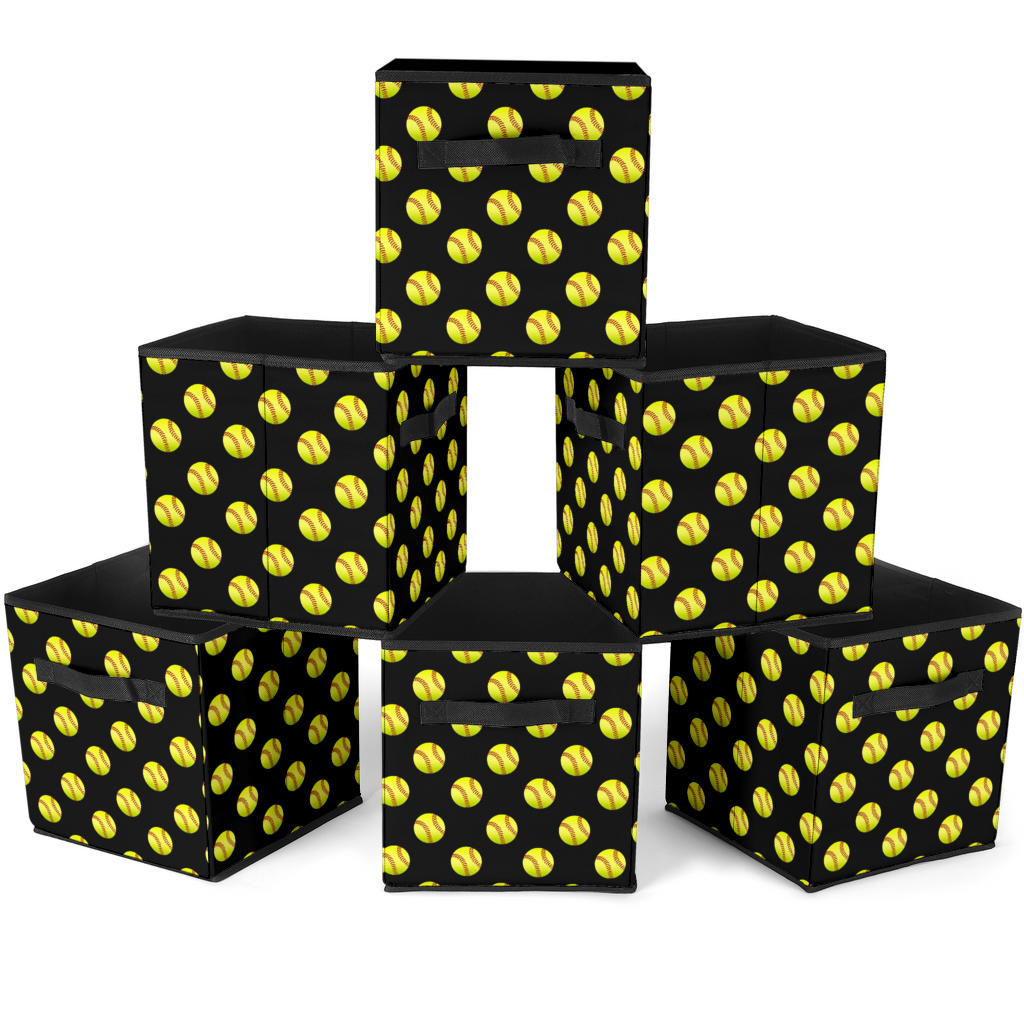 Softball Storage Cube
